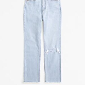 Light Blue Distressed Women's Jeans